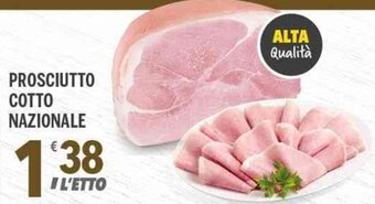 Prosciutto Cotto Nazionale