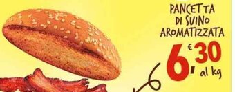 Supermercati Dok Pancetta di Suino Aromatizzata offerta