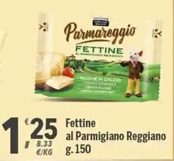 Supermercati Dok Parmareggio Fettine al Parmigiano Reggiano g. 150 offerta