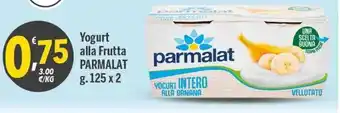 Supermercati Dok Parmalat Yogurt alla Frutta g. 125 x 2 offerta