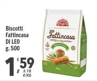 Di Leo Biscotti Fattincasa g. 500