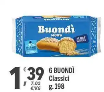 Motta 6 Buondì Classici g. 198