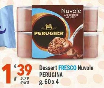 Supermercati Dok Perugina Dessert Fresco Nuvole g. 60 x 4 offerta