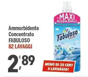Fabuloso Ammorbidente Concentrato 82 lavaggi