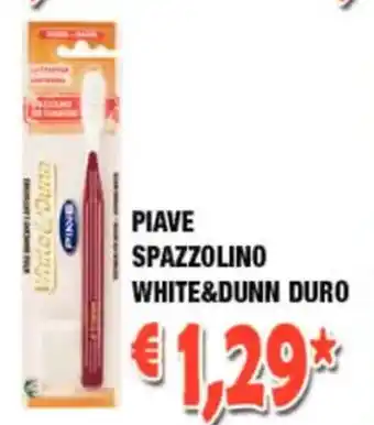 Piave Spazzolino White&Dunn Duro