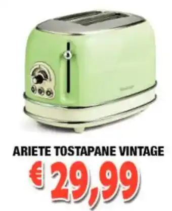 Cossuto Ariete Tostapane Vintage offerta