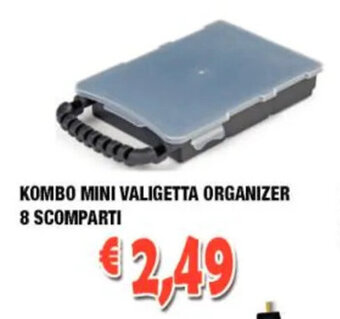 Kombo Mini Valigetta Organizer 8 Scomparti