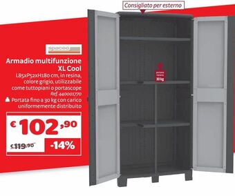 Bricocenter Armadio multifunzione xl cool offerta