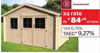 Bricocenter Casetta da giardino tana offerta