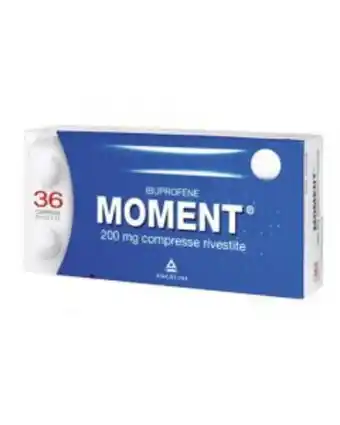 Moment ibuprofene 36 compresse rivestite da 200 mg