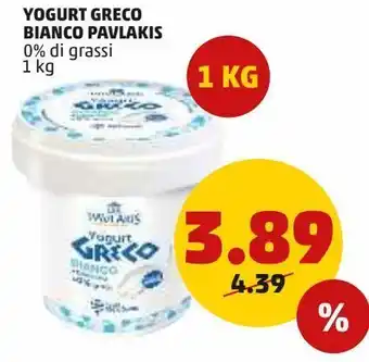 PENNY Yogurt greco bianco pavlakis offerta