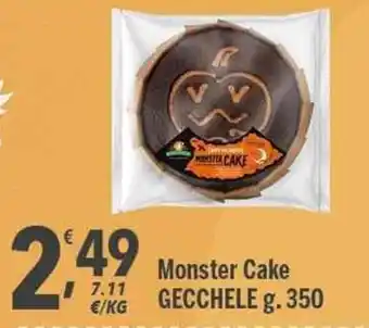Supermercati Dok Gecchele Monster Cake g. 350 offerta
