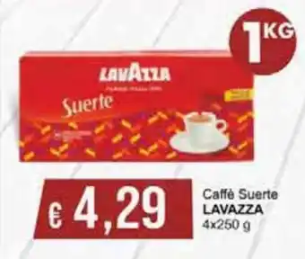 Lavazza Caffè Suerte 4x250 g