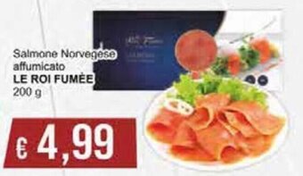 Le Roi Fumèe Salmone Norvegese affumicato 200 g