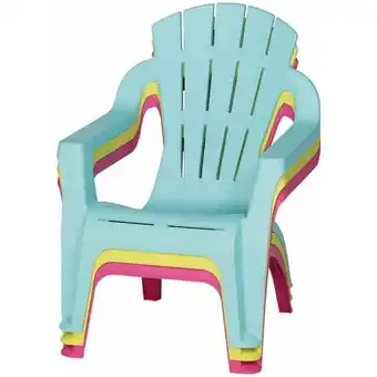 Brico Io Ipae-progarden sedia per bambini, inplastica, 37 x 39,5 x 44.5 cm, colori assortiti offerta