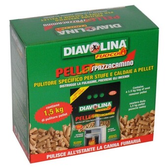 Mondo Brico Pellet spazzacamino diavolina kg. 1,5 offerta