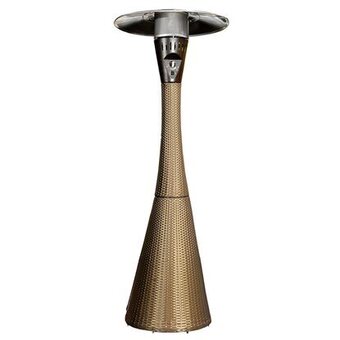 Stufa a gas da esterno qlima pgw312 rattan