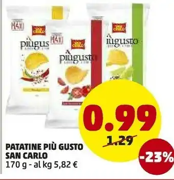 PENNY San Carlo Patatine Piu Gusto offerta