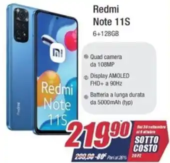 Xiaomi Redmi Note 11S 6+128GB
