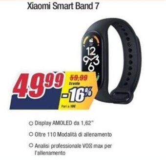 Trony Xiaomi Smart Band 7 offerta