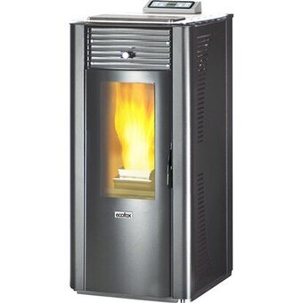 OBI Ecofox termostufa a pellet niagara 13,84 kw grigio offerta