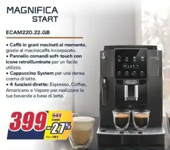 DeLonghi Magnifica Start ECAM220.22.GB