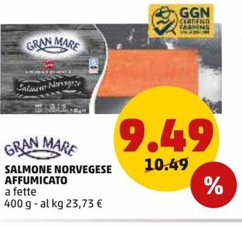 PENNY Salmone norvegese affumicato offerta