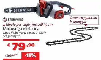 Bricocenter Motosega elettrica offerta