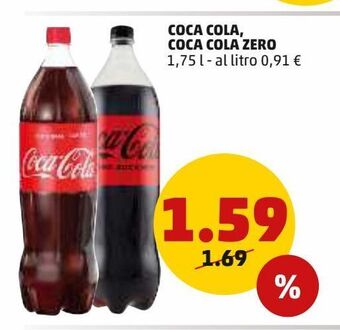 PENNY Coca cola, coca cola zero offerta