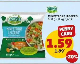 PENNY Minestrone leggero offerta