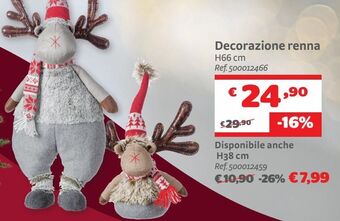 Decorazione renna
