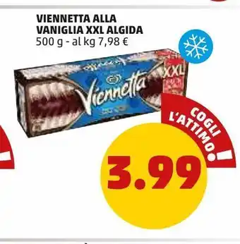 PENNY Viennetta alla vaniglia xxl algida offerta