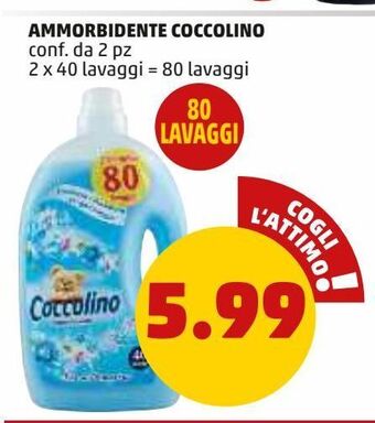 PENNY Ammorbidente coccolino offerta