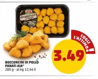 PENNY Bocconcini di pollo panati aia offerta