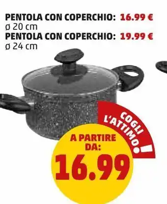 PENNY Pentola con coperchio offerta