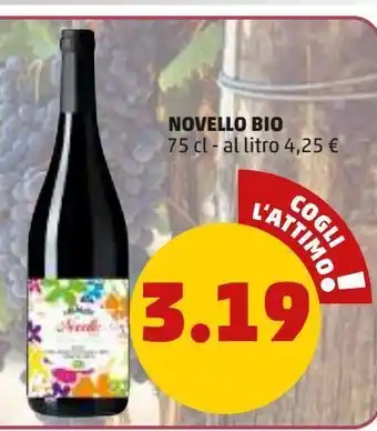 PENNY Novello bio offerta