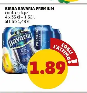 PENNY Birra bavaria premium offerta