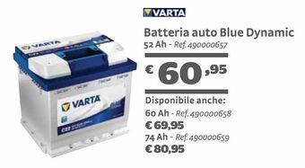 Bricocenter Batteria auto blue dynamic offerta