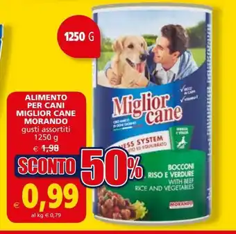 Il Gigante Alimento per cani miglior cane morando offerta