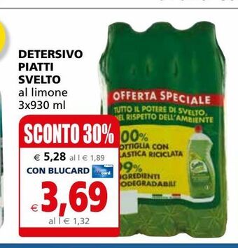 Il Gigante Detersivo piatti svelto offerta