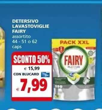 Il Gigante Detersivo lavastoviglie fairy offerta