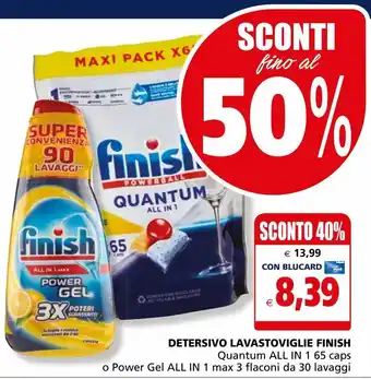 Il Gigante Detersivo lavastoviglie finish offerta