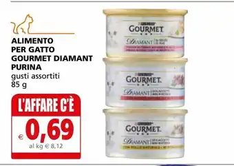 Il Gigante Alimento per gatto gourmet diamant purina offerta