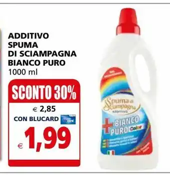 Il Gigante Additivo spuma di sciampagna bianco puro offerta