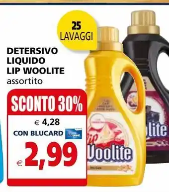 Il Gigante Detersivo liquido lip woolite offerta