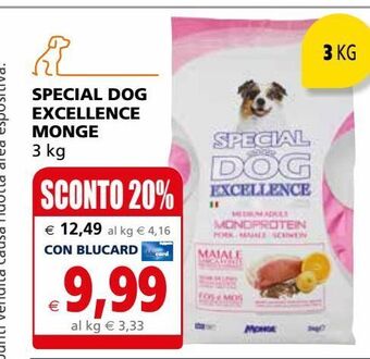 Special dog excellence monge