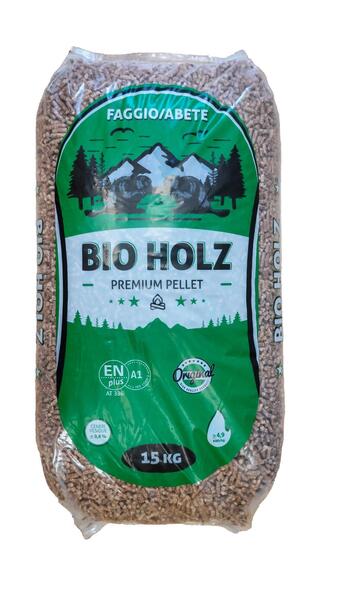 Leroy Merlin Pellet enplus a1 15 kg in abete e faggio offerta
