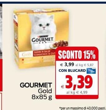 Il Gigante Gourmet gold offerta