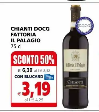 Il Gigante Chianti docg fattoria il palagio offerta