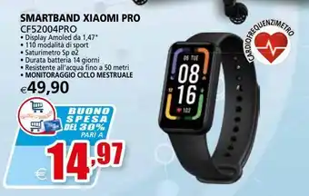Il Gigante Smartband xiaomi pro offerta